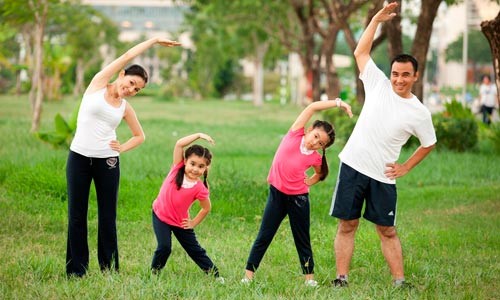 Chăm sóc sức khỏe bằng tập thể dục