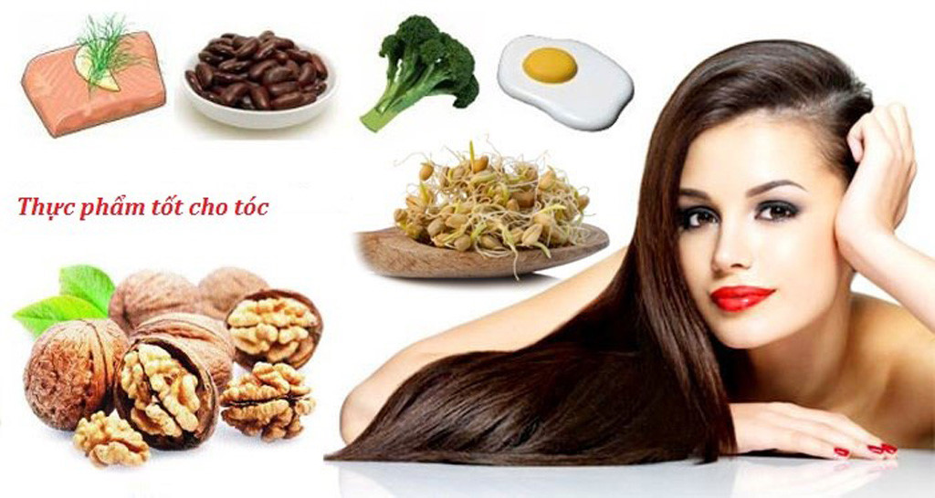 Phương pháp ngăn rụng tóc hữu ích bằng cách ăn đủ chất